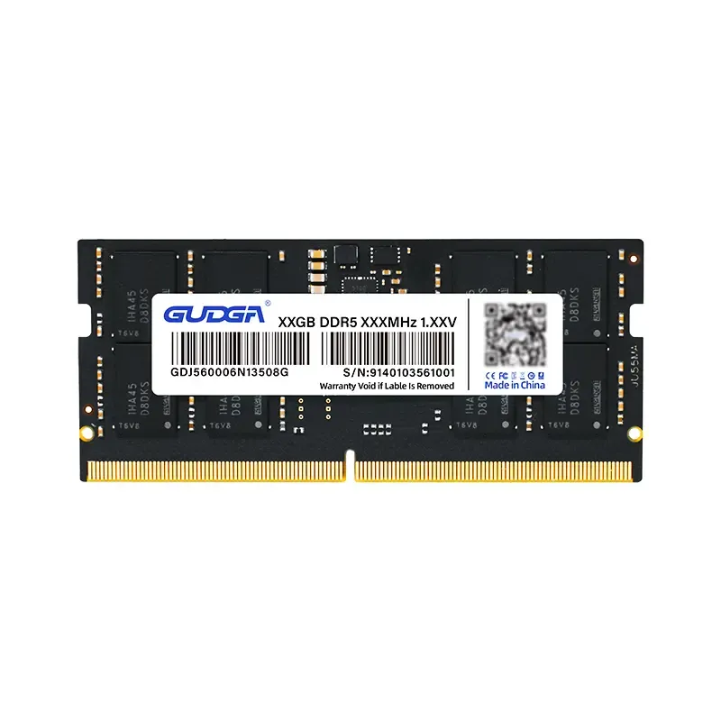 DDR5 SODIMM RAM မဟုတ်သော ECC လက်ပ်တော့မှတ်ဉာဏ် မော်ဂျူး