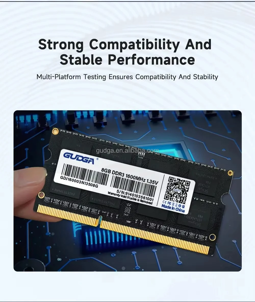 Low Voltage 1.35v DDR3L RAM