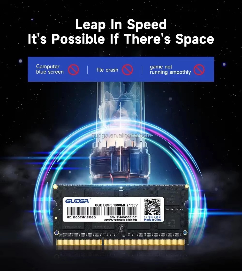 Low Voltage 1.35v DDR3L RAM