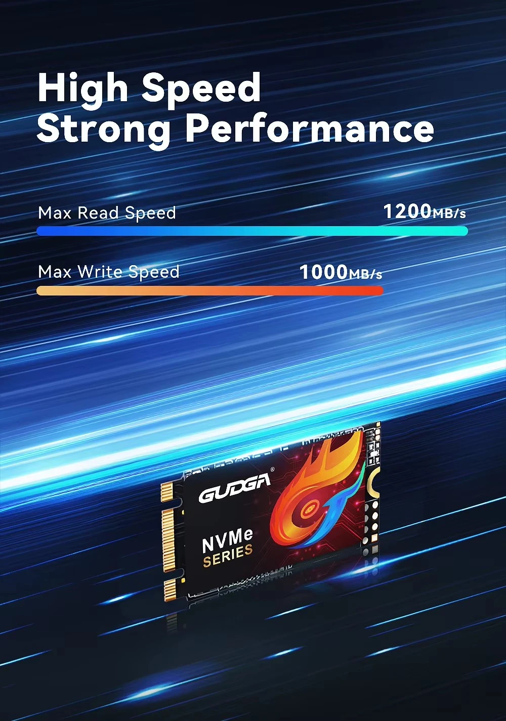 Small Size PCIE 3.0 2242 NVMe SSD
